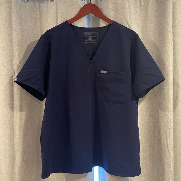 Figs Catarina scrub top- Navy XXL - Picture 2 of 2